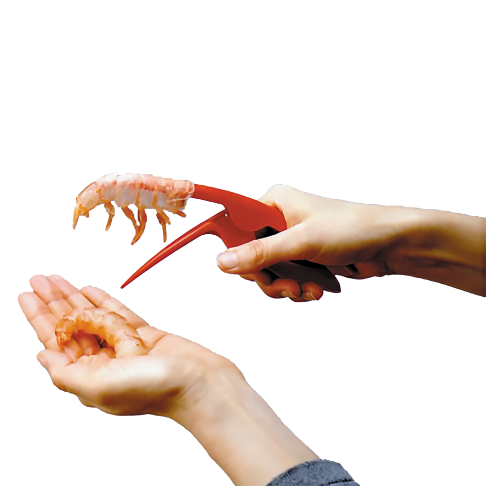 Appetito Prawn Peeler - Red