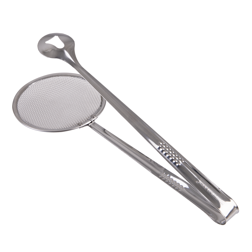 Appetito Stainless Steel Skimmer Tong 28.5cm