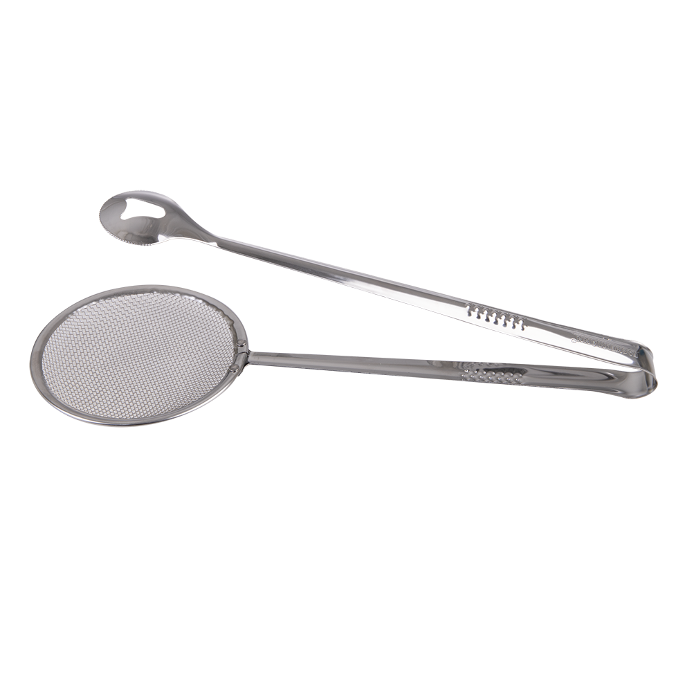 Appetito Stainless Steel Skimmer Tong 28.5cm