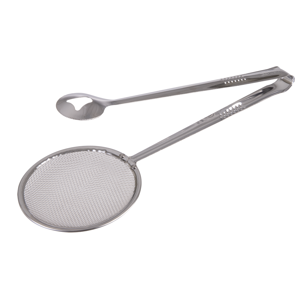 Appetito Stainless Steel Skimmer Tong 28.5cm