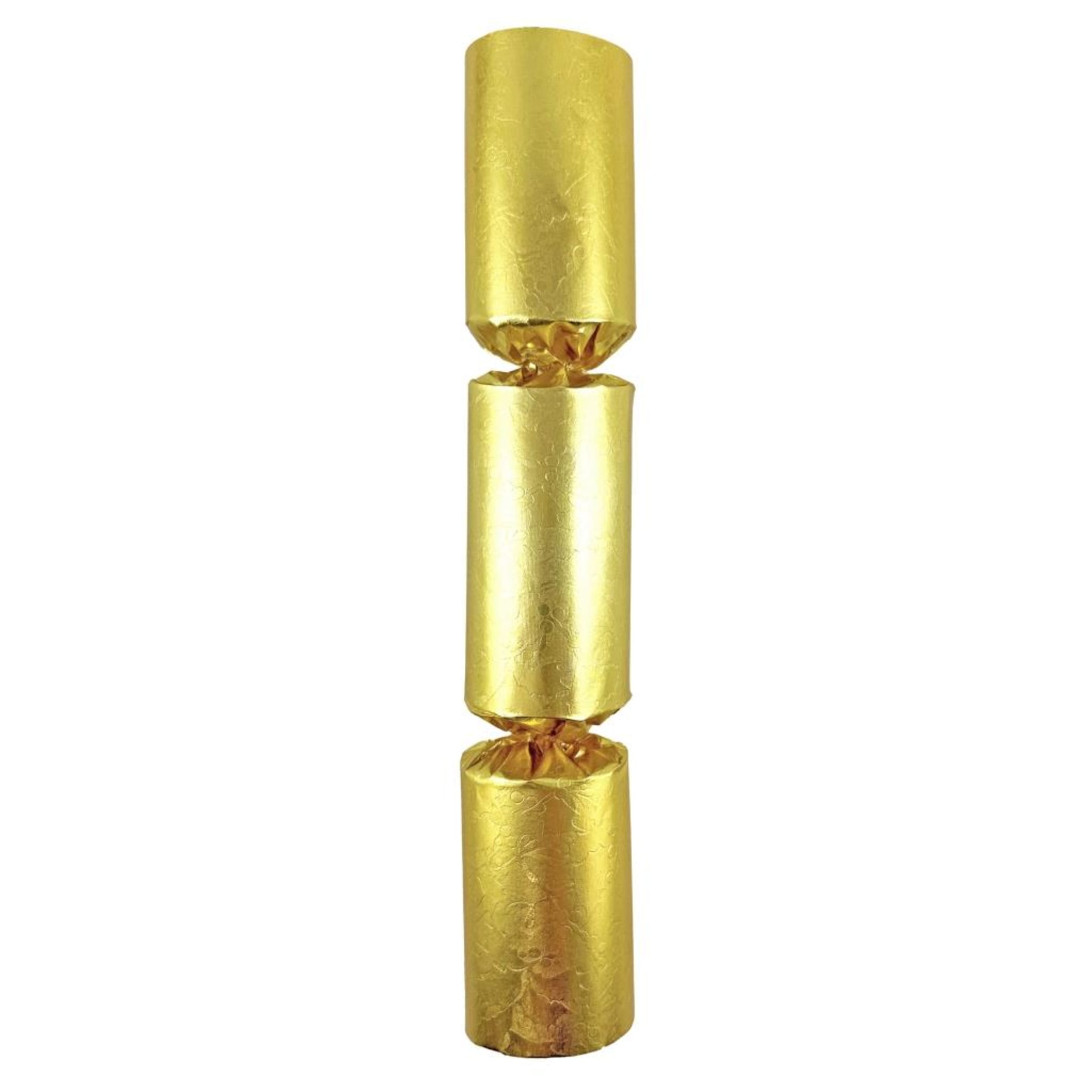 Occasions BonBons 250mm Foil Gold Embossed & Printed (50 Pack)
