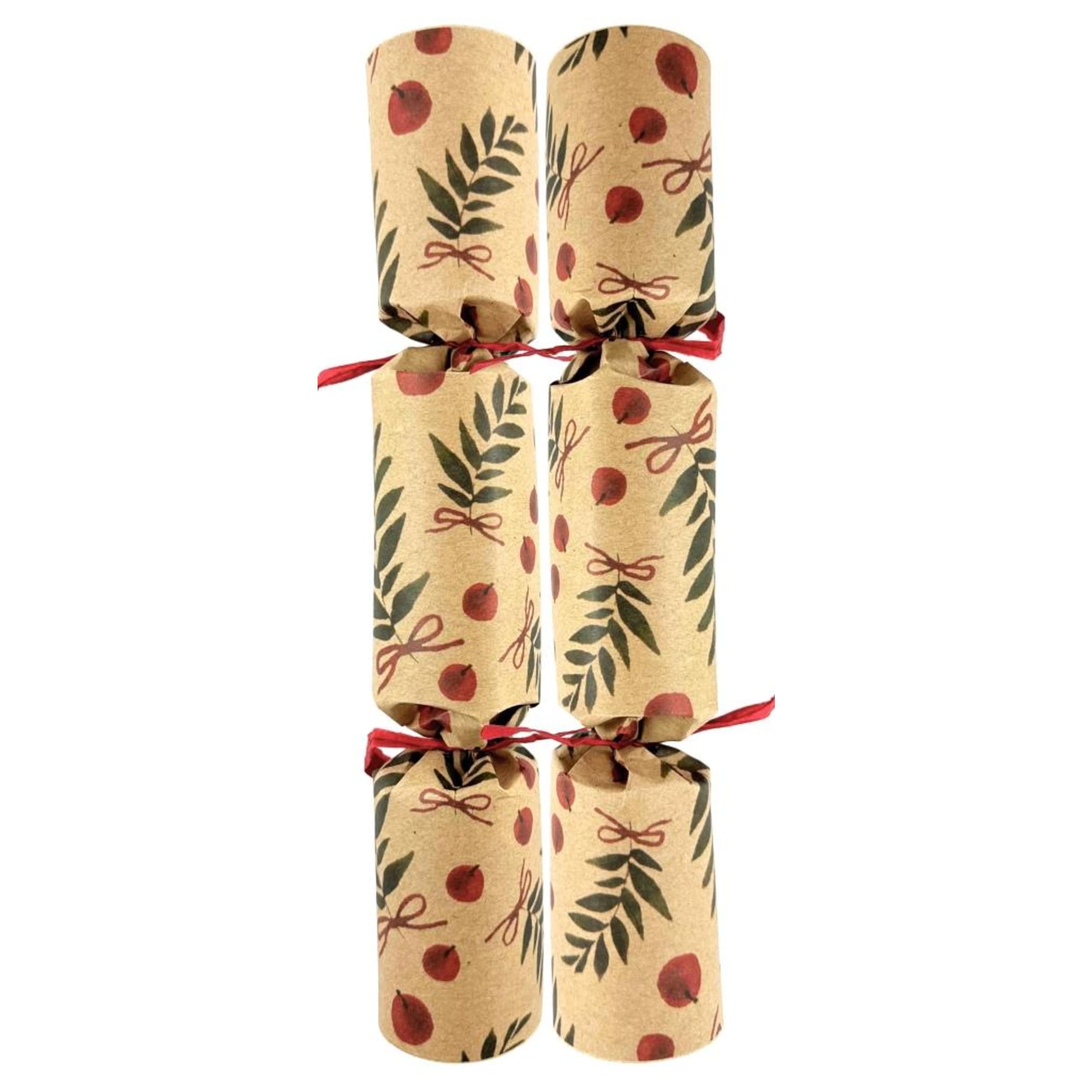 Occasions BonBons 250mm Kraft Paper Merry Christmas Script with Raffia Ties (50 Pack)