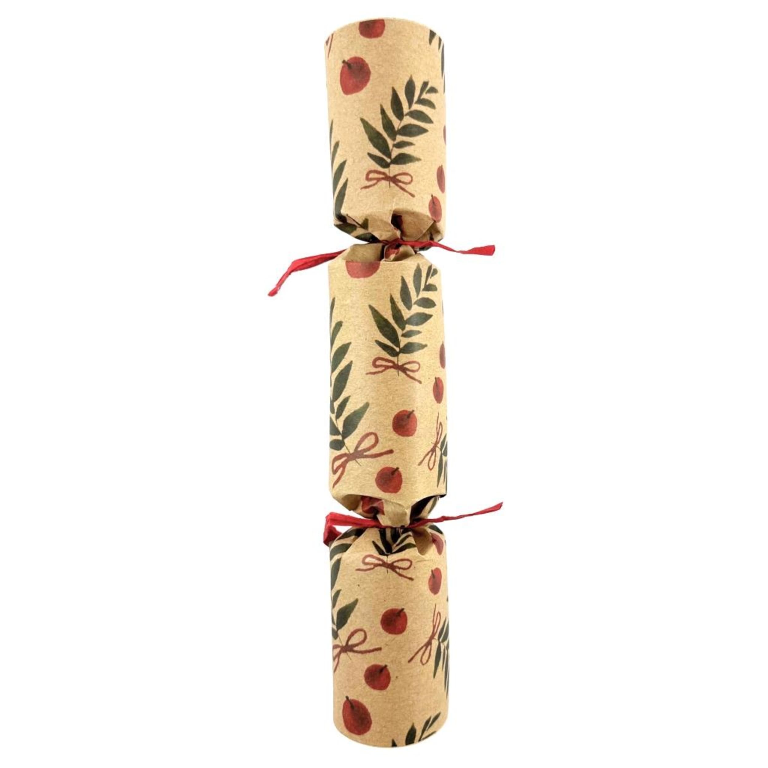 Occasions BonBons 250mm Kraft Paper Merry Christmas Script with Raffia Ties (50 Pack)