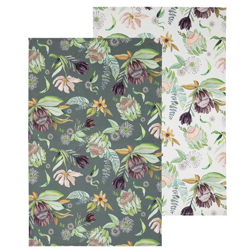 Ladelle Leura 2pk Kitchen Towel