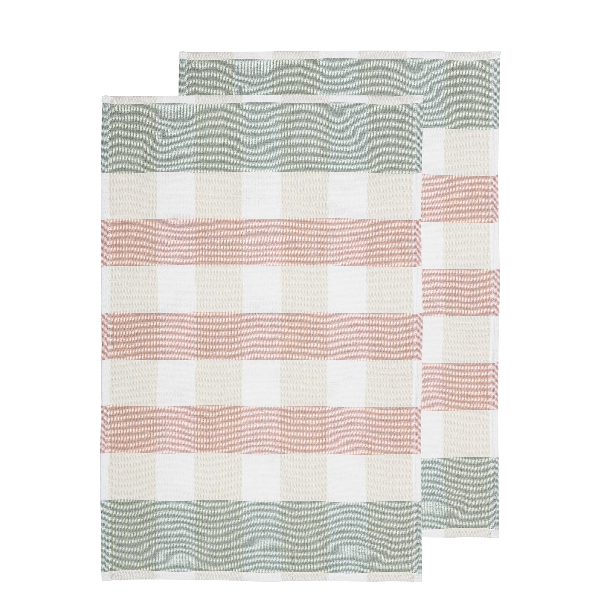 Ladelle Bailie Terry Pink 2pk Kitchen Towel