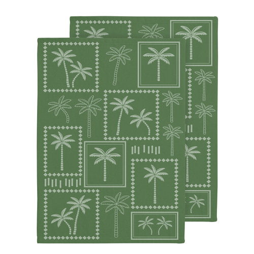 Ladelle Jacquard Hayman 2pk Kitchen Towel