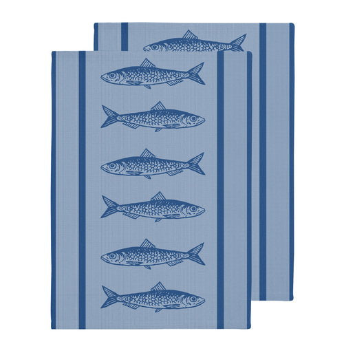 Ladelle Jacquard Riviera 2pk Kitchen Towel