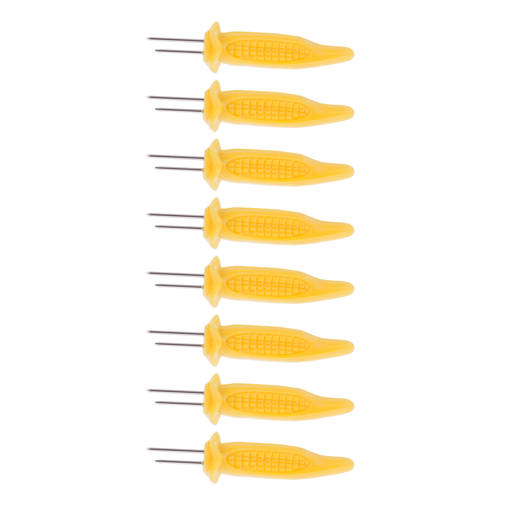 Appetito Corn Holders Set 8 - Yellow
