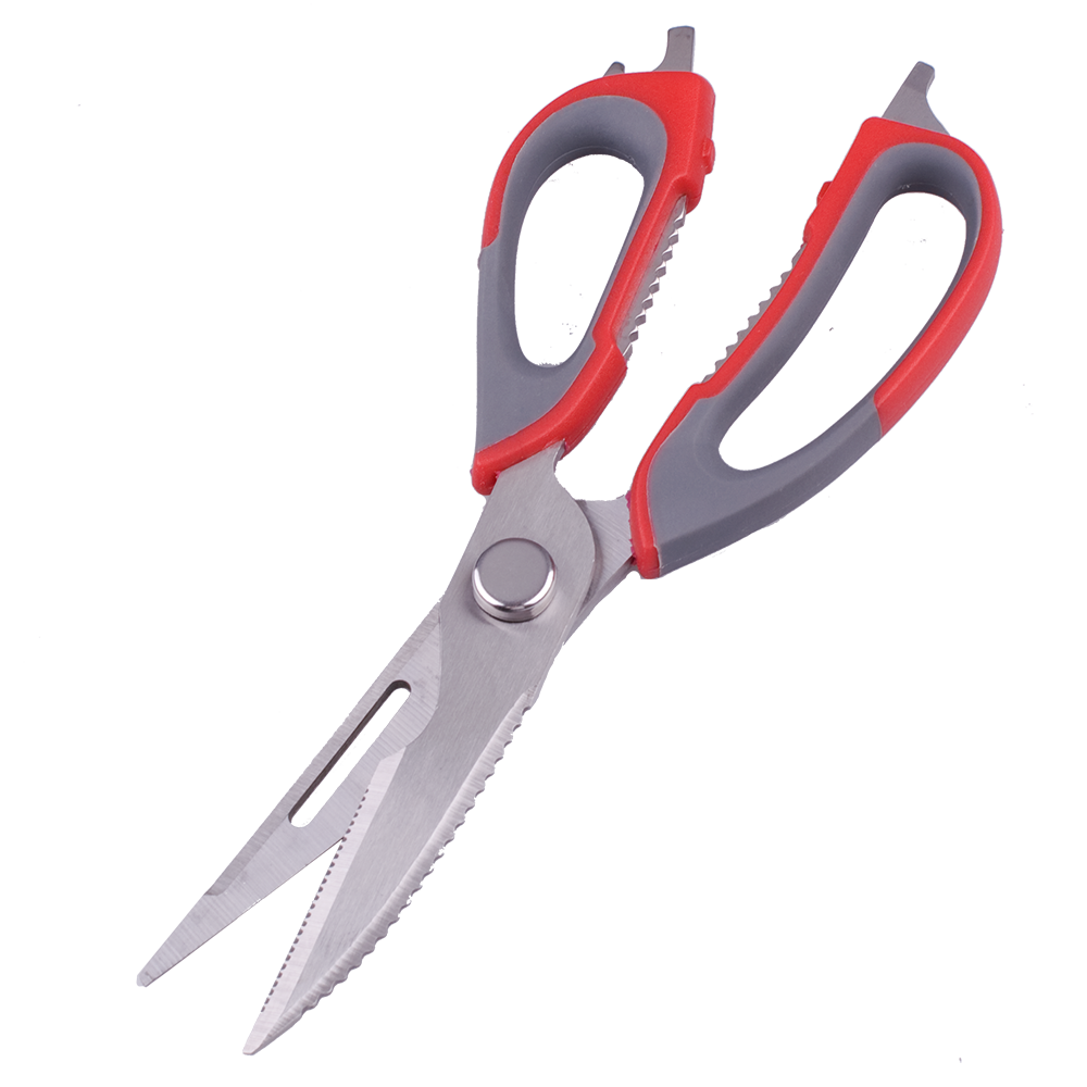 Appetito Kitchen Shears - Red/Grey