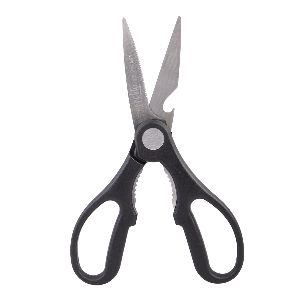 Appetito All Purpose Kitchen Shears - Black