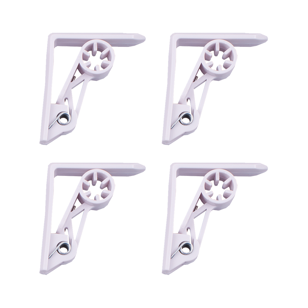 Appetito Tablecloth Clips Set 4 - White
