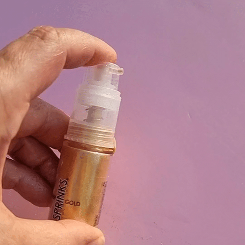 Sprinks Pump Shimmer Gold
