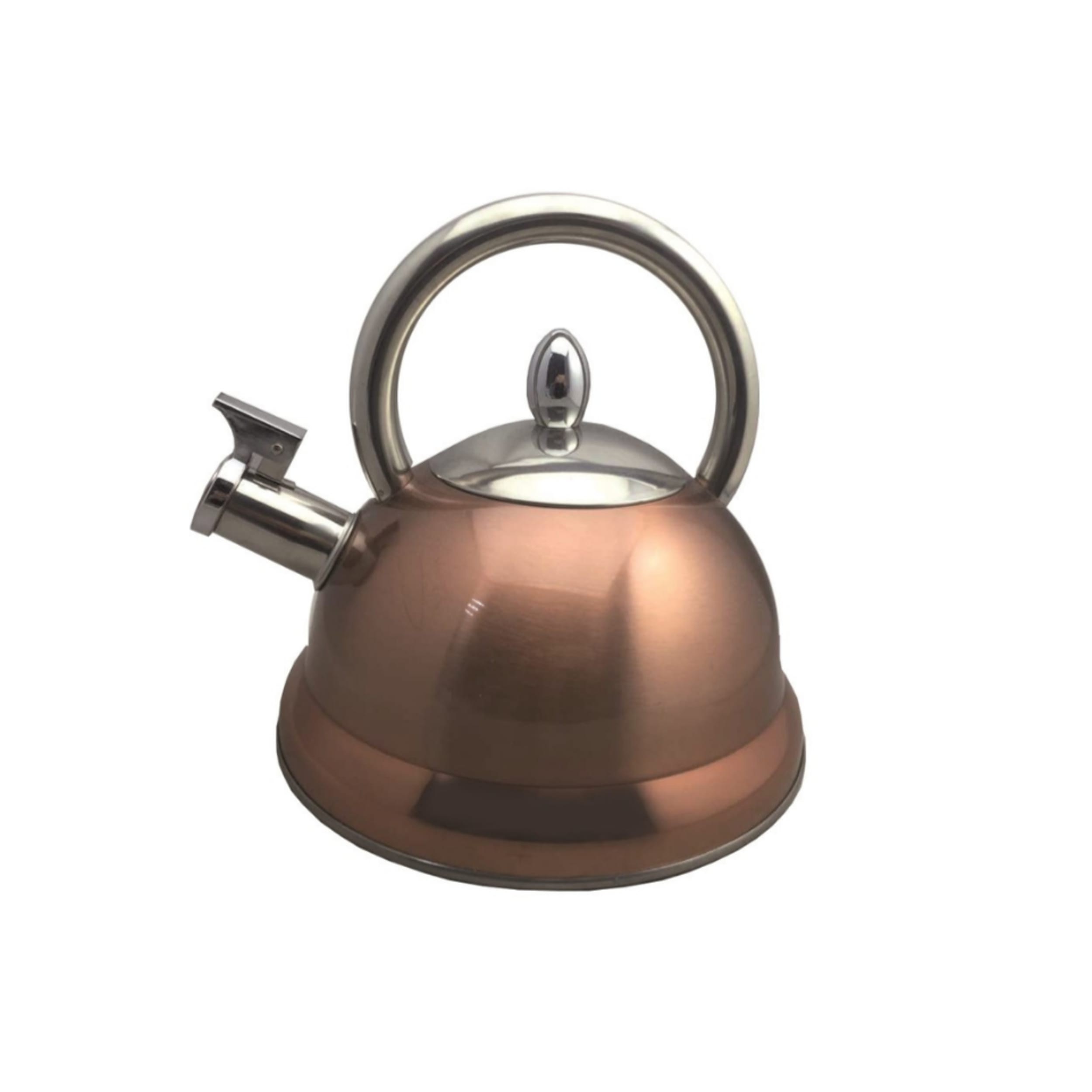 Cuivres de France Stainless Steel Whistling Kettle 2.7L Copper