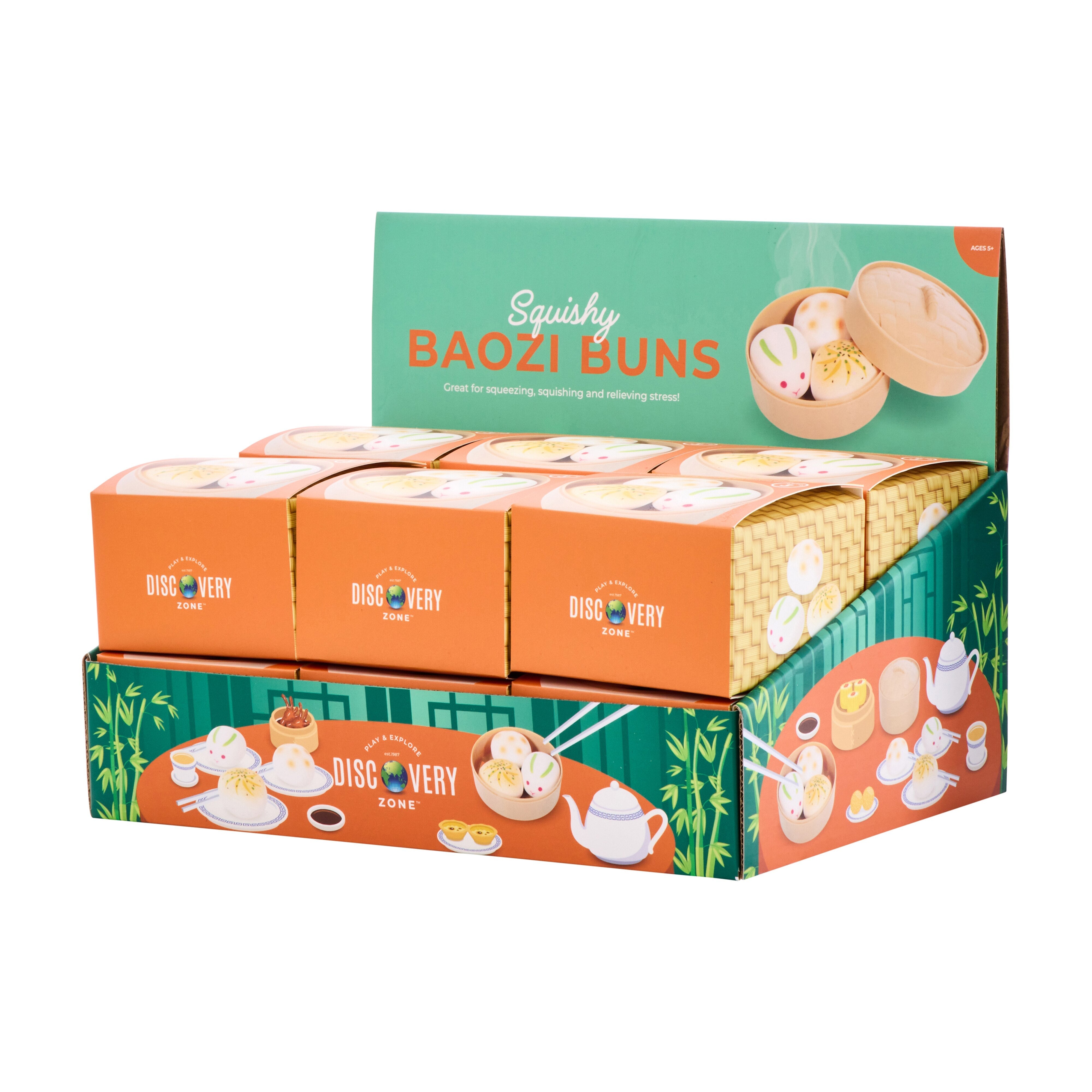 Discovery Zone Squishy Baozi Buns White