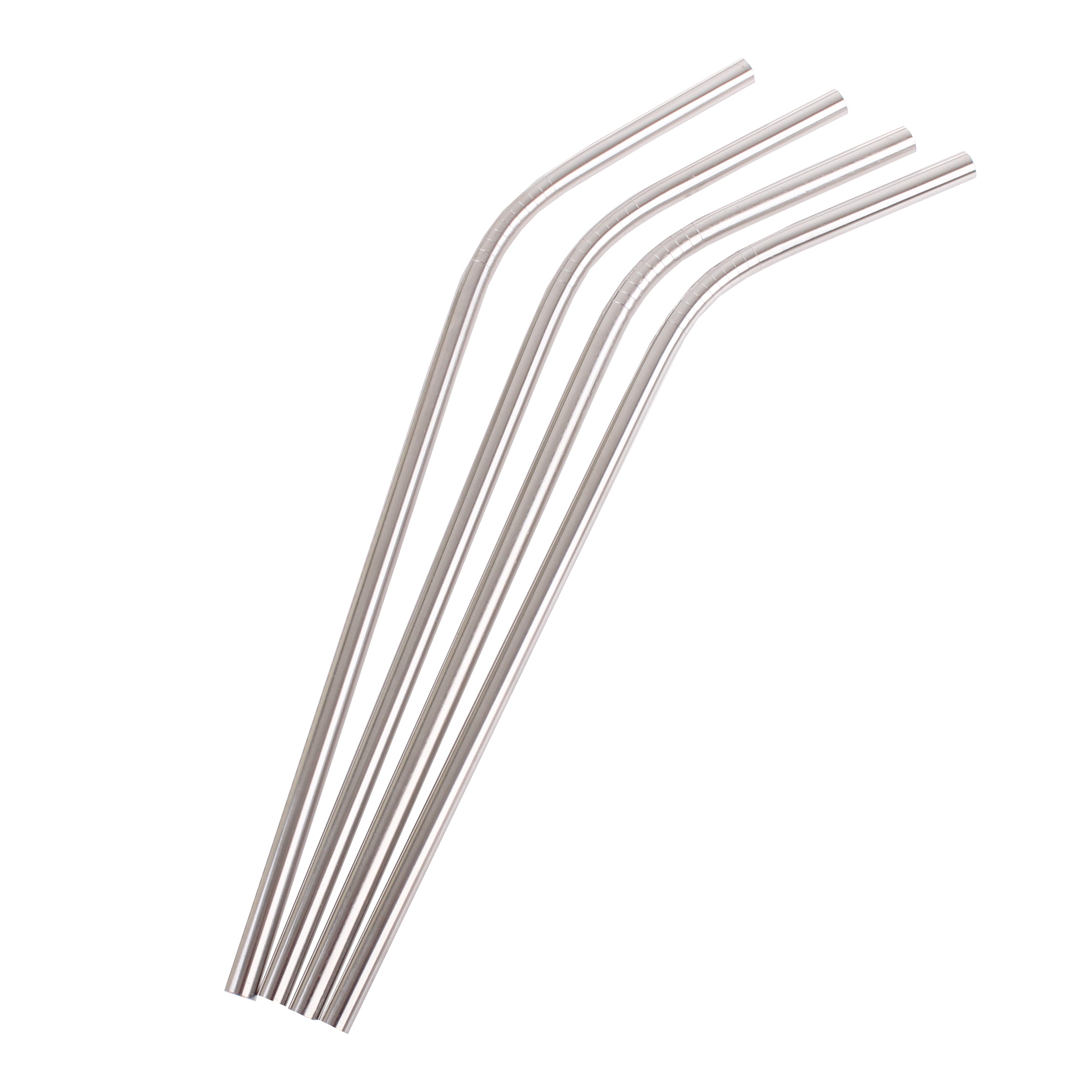 Appetito Stainless Steel Bent Drinking Straw (Individual)