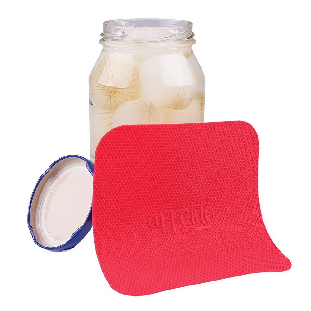 Appetito Silicone Jar Opener - Red