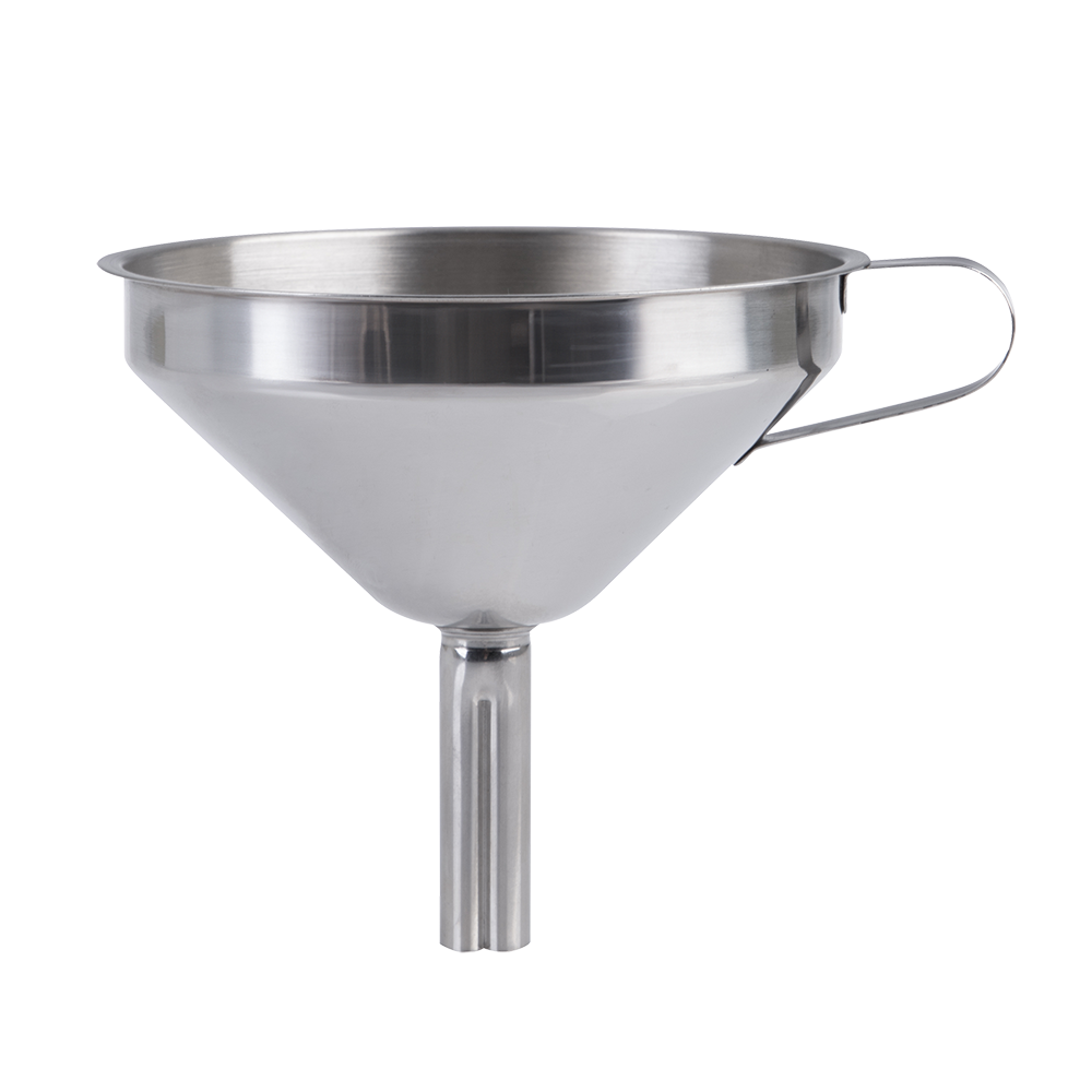 Appetito Stainless Steel Funnel with Strainer 12cm