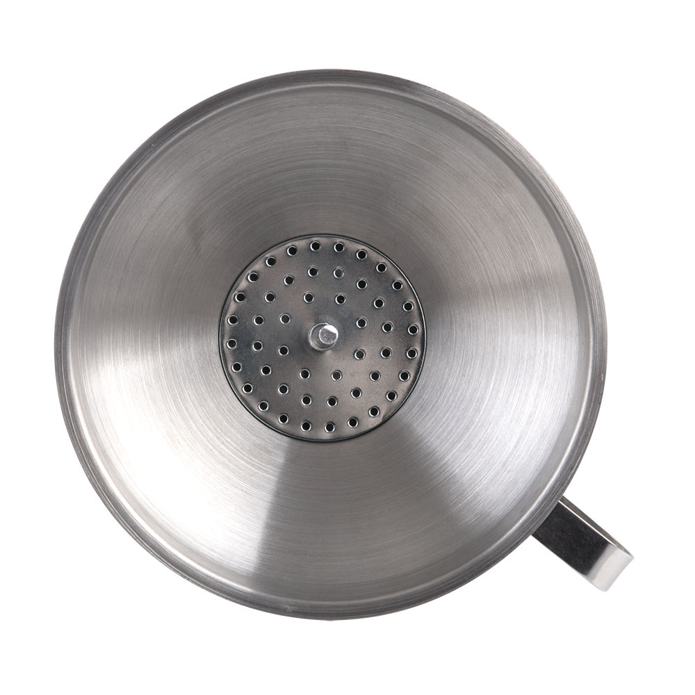 Appetito Stainless Steel Funnel with Strainer 12cm