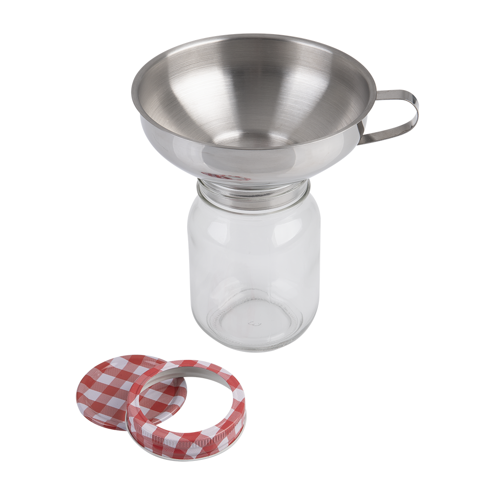 Appetito Stainless Steel Jam Funnel 14.5cm