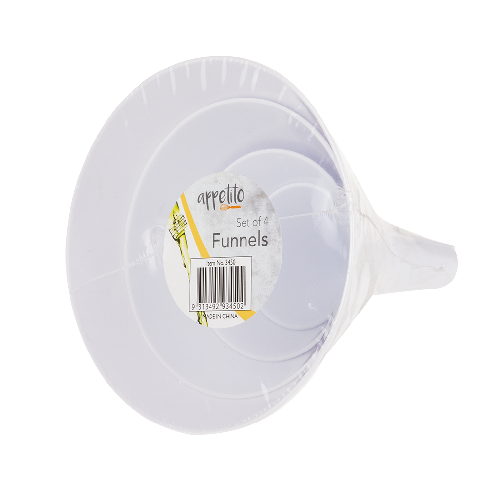 Appetito Funnel Set 4 - White