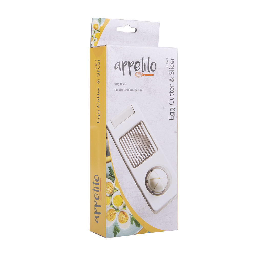 Appetito 2-In-1 Egg Cutter & Slicer
