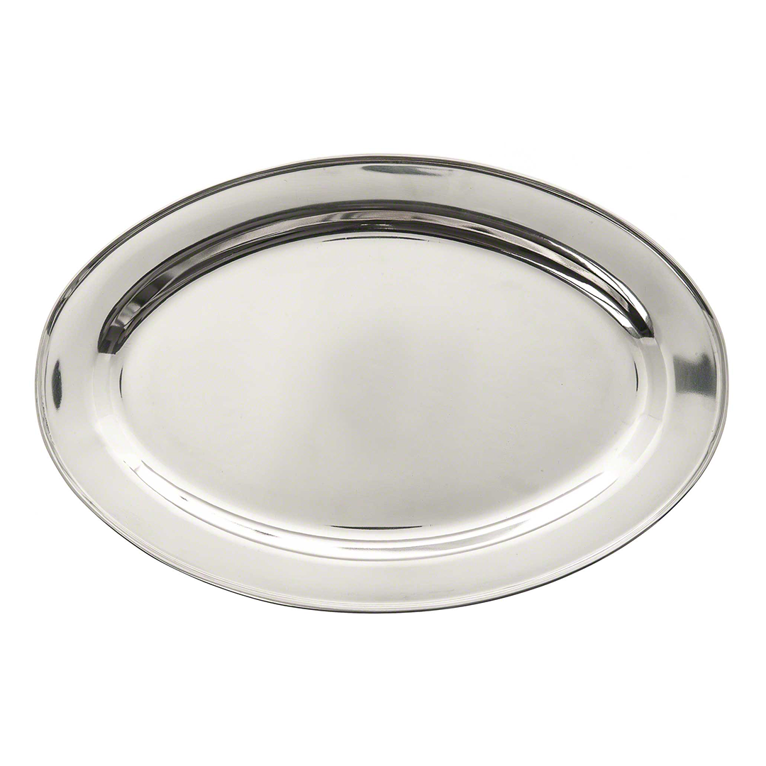 KH Classik Chef Platter Oval 550mm S/Steel