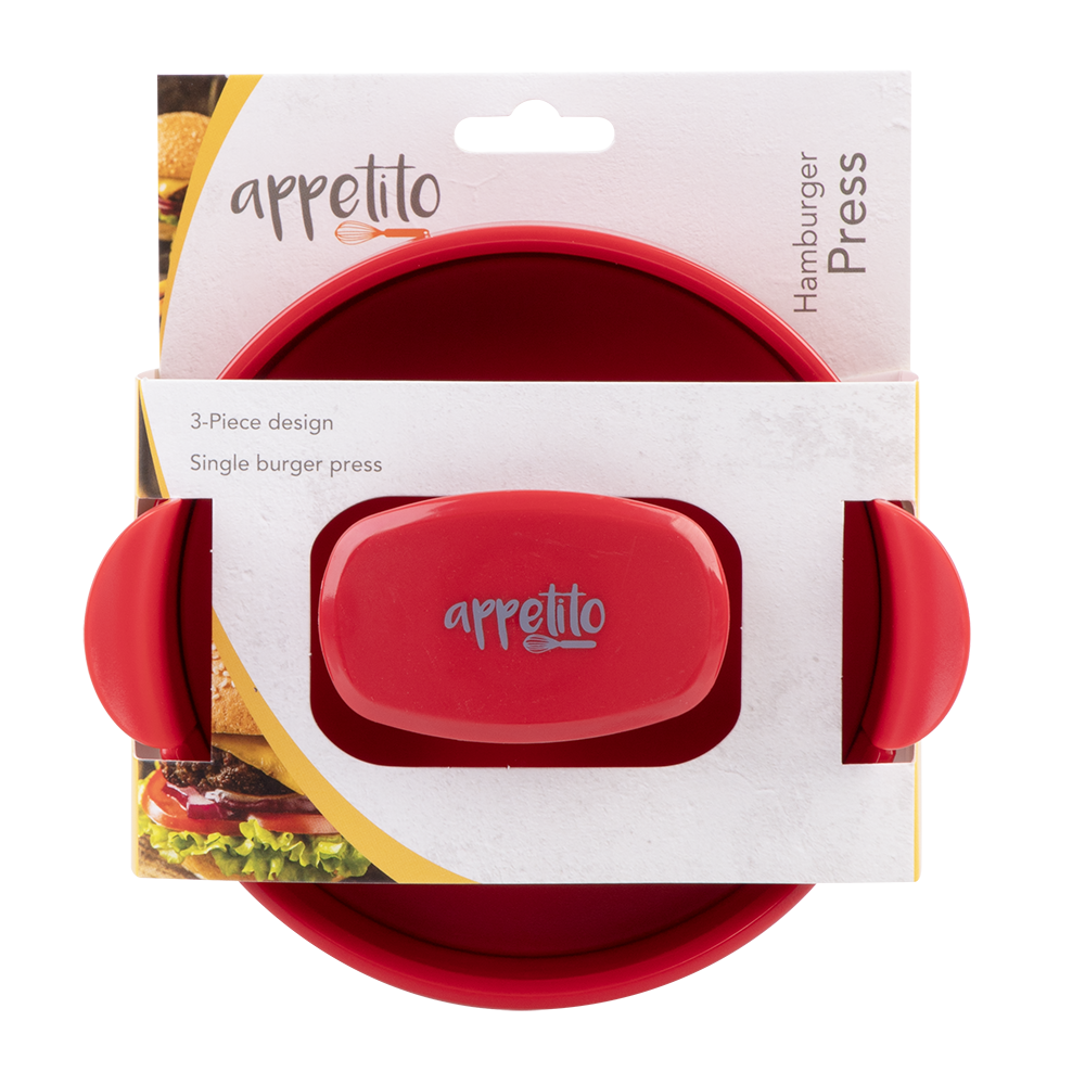 Appetito Hamburger Press - Red