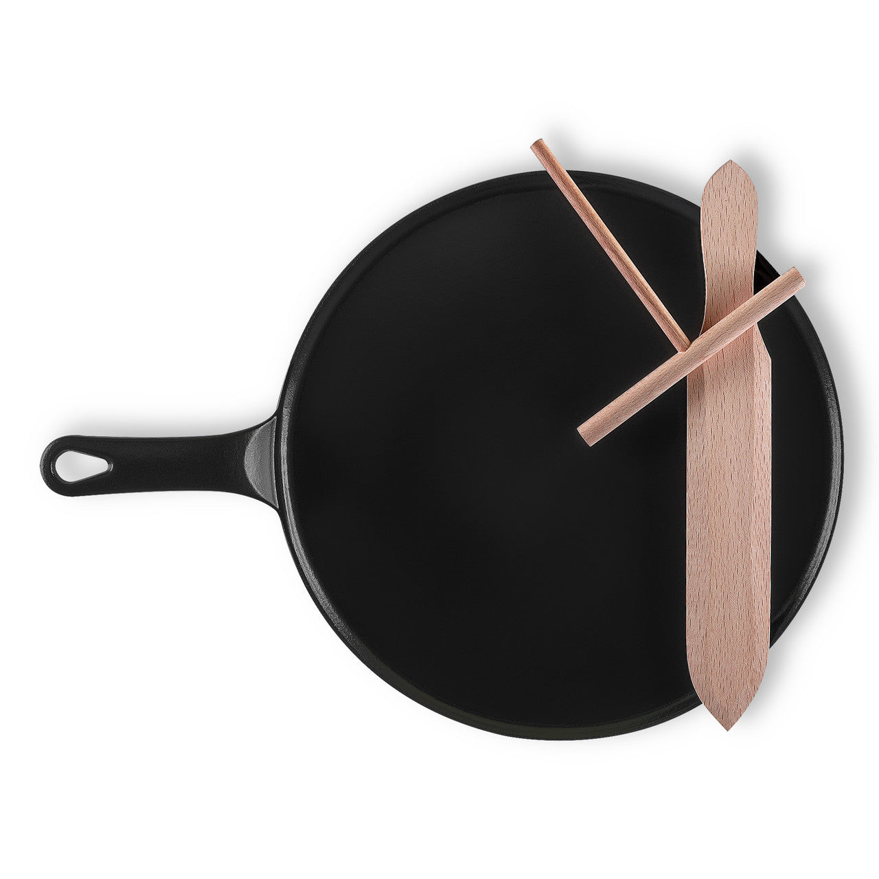 Chasseur Crepe Pan 30cm - Onyx Black