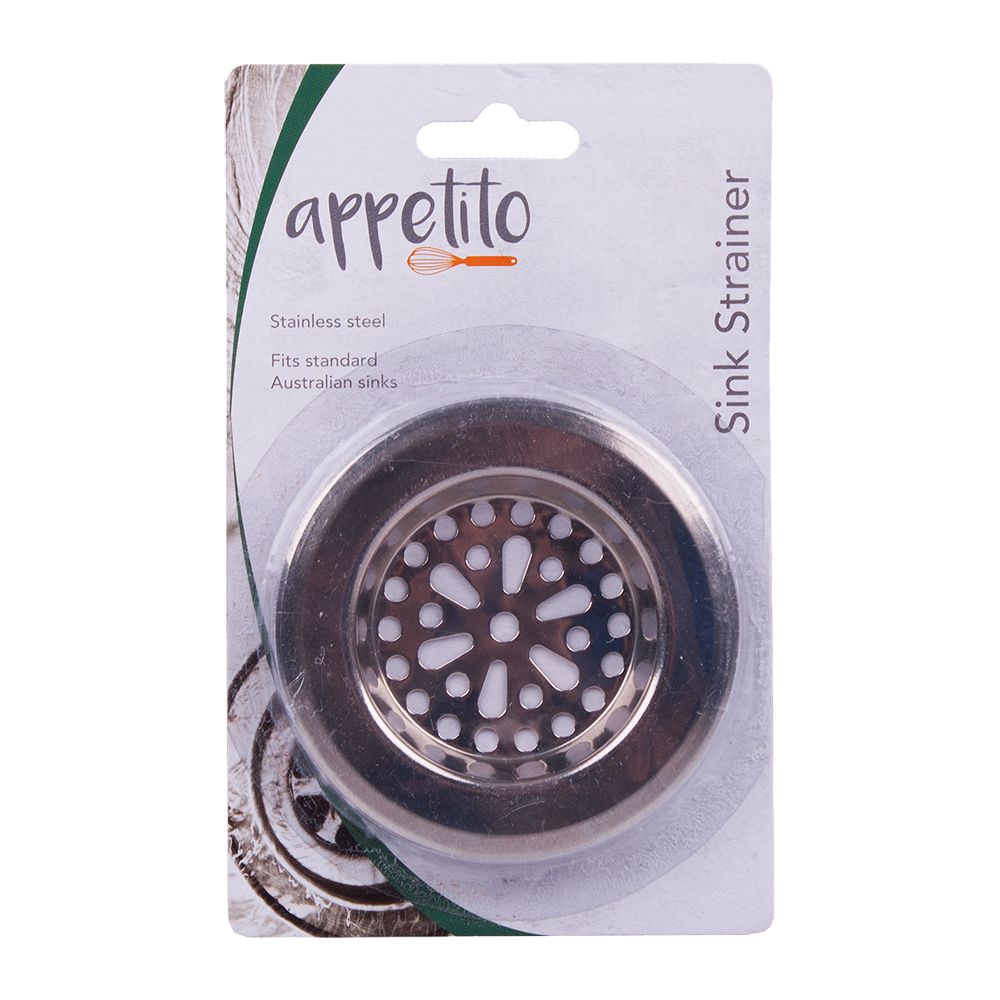 Appetito Stainless Steel Sink Strainer