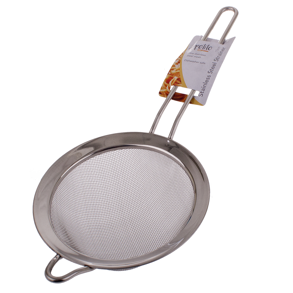 Appetito Stainless Steel Mesh Strainer 15cm