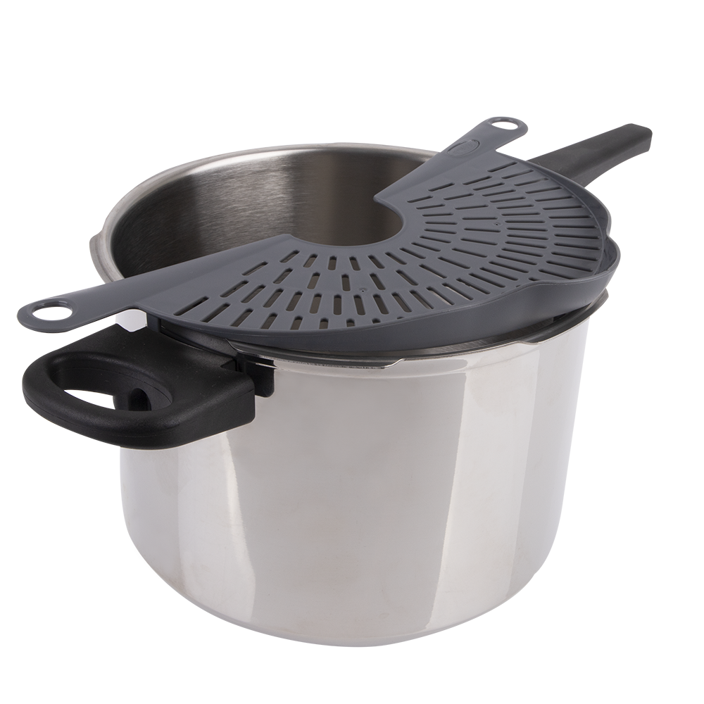 Appetito Pot Drainer & Pourer - Charcoal