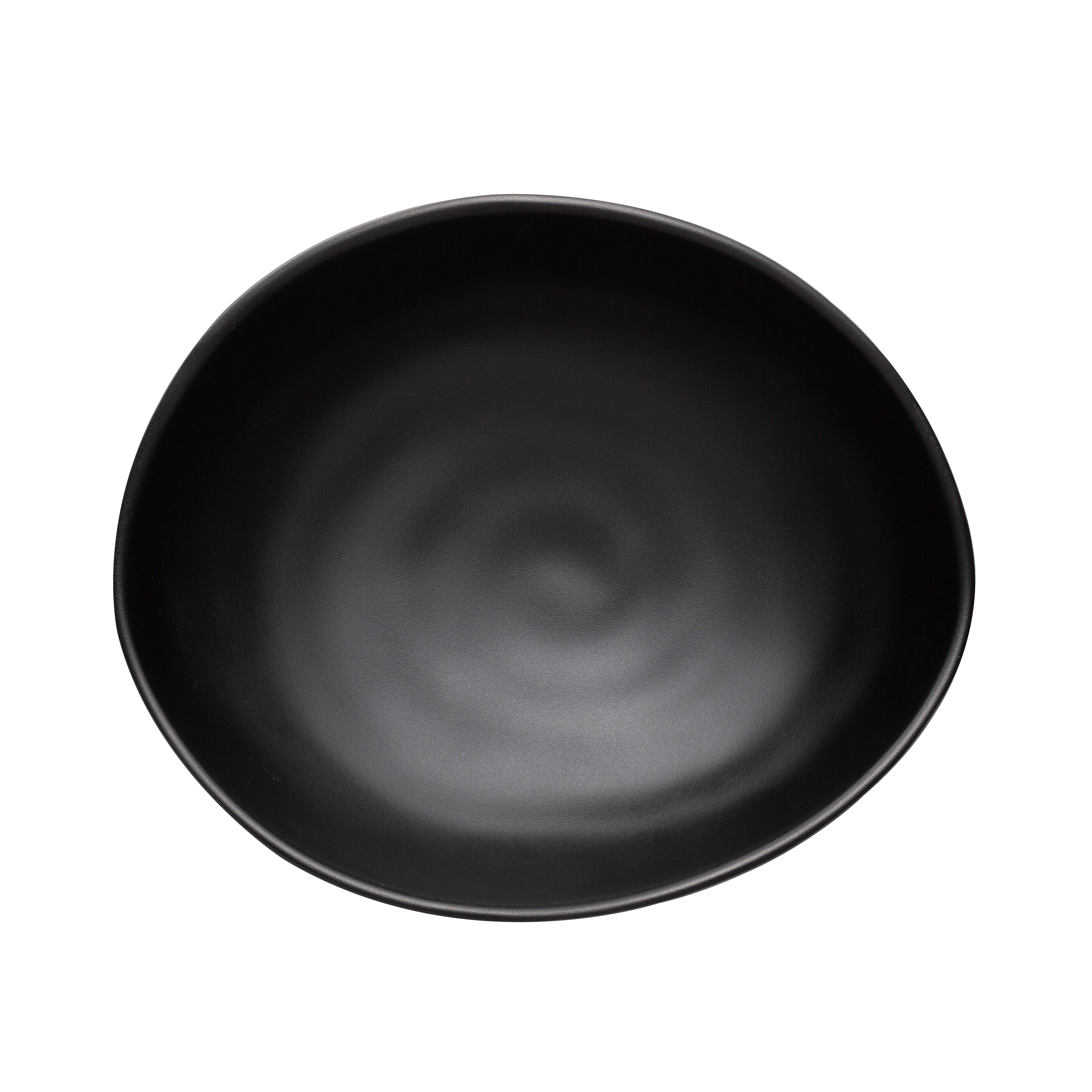 COUCOU Oval Bowl 240x200mm - Matte Black