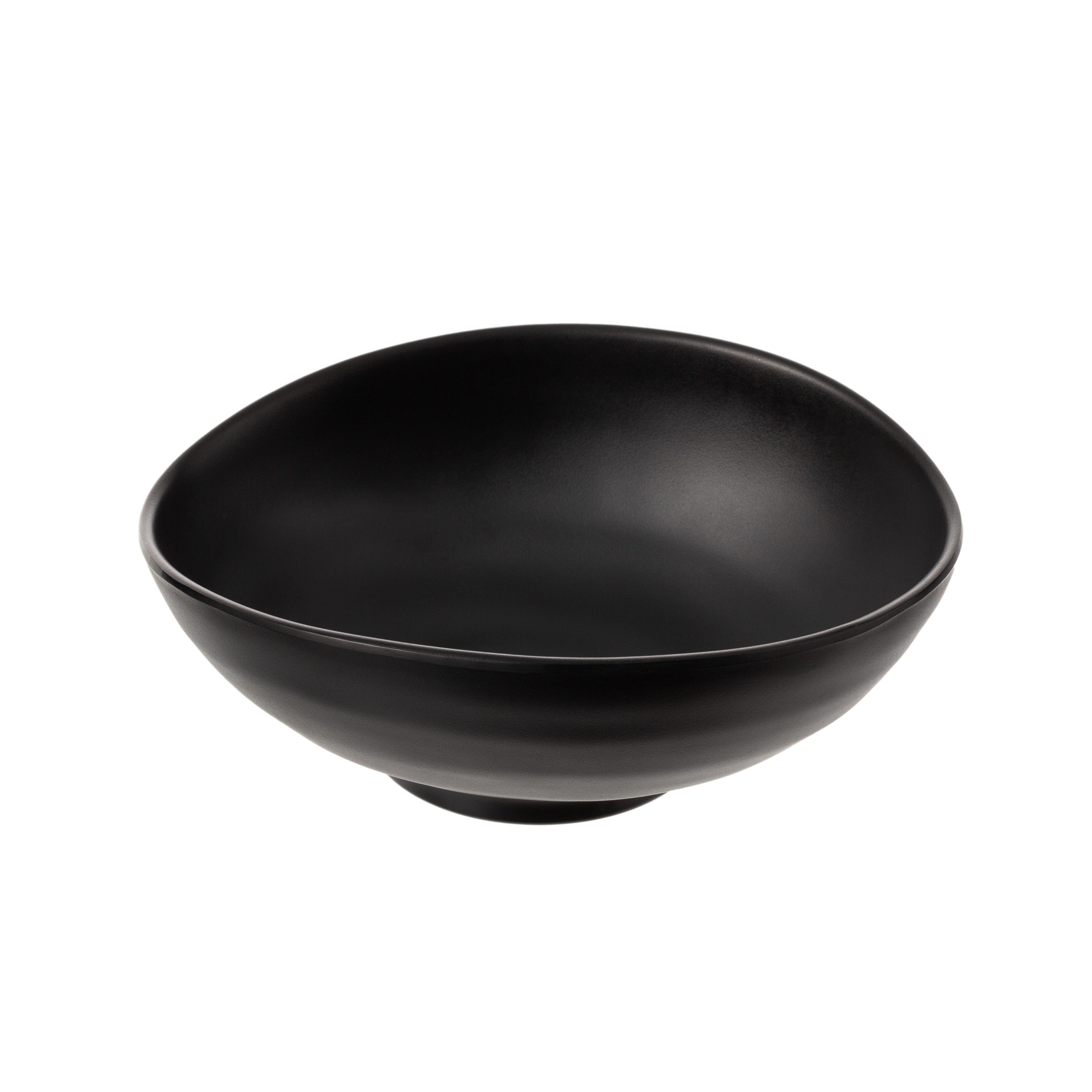 COUCOU Oval Bowl 240x200mm - Matte Black
