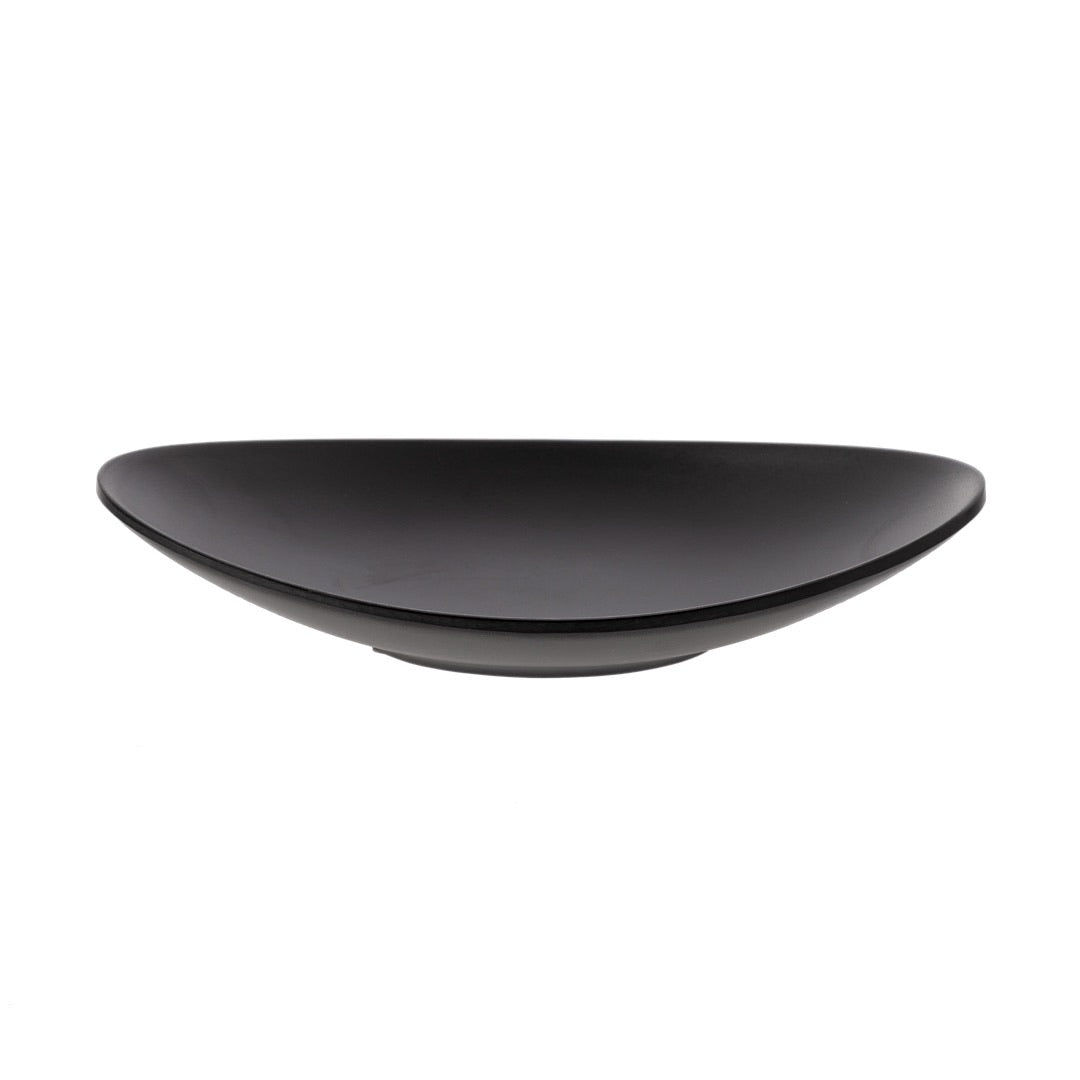 COUCOU Oval Plate 185x100mm - Matte Black