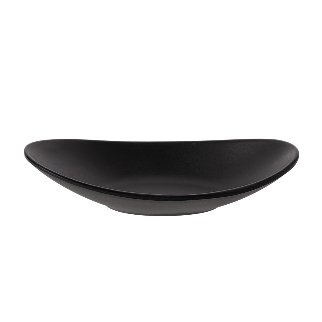 COUCOU Oval Plate 210x110mm - Matte Black