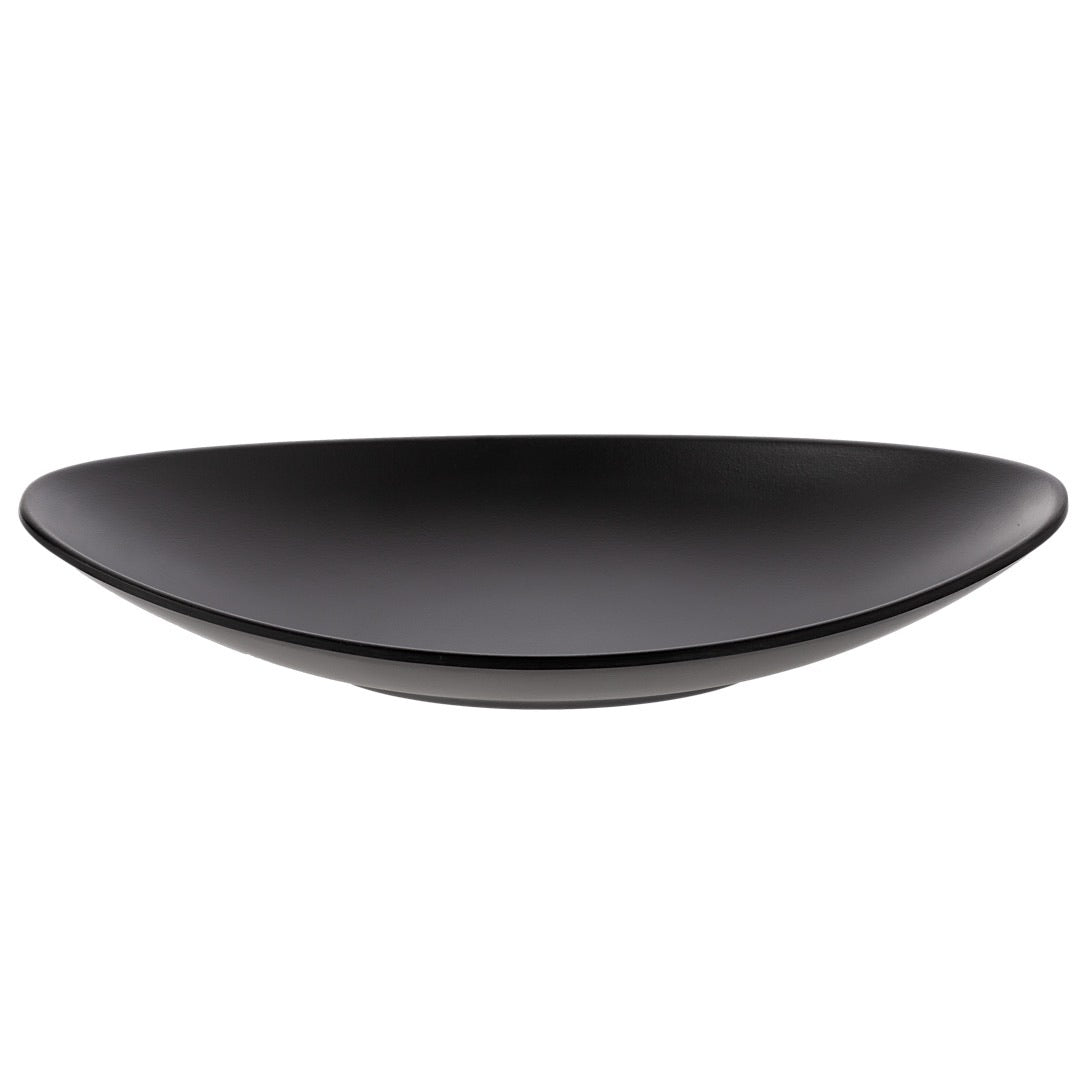 COUCOU Oval Plate 245x135mm - Matte Black