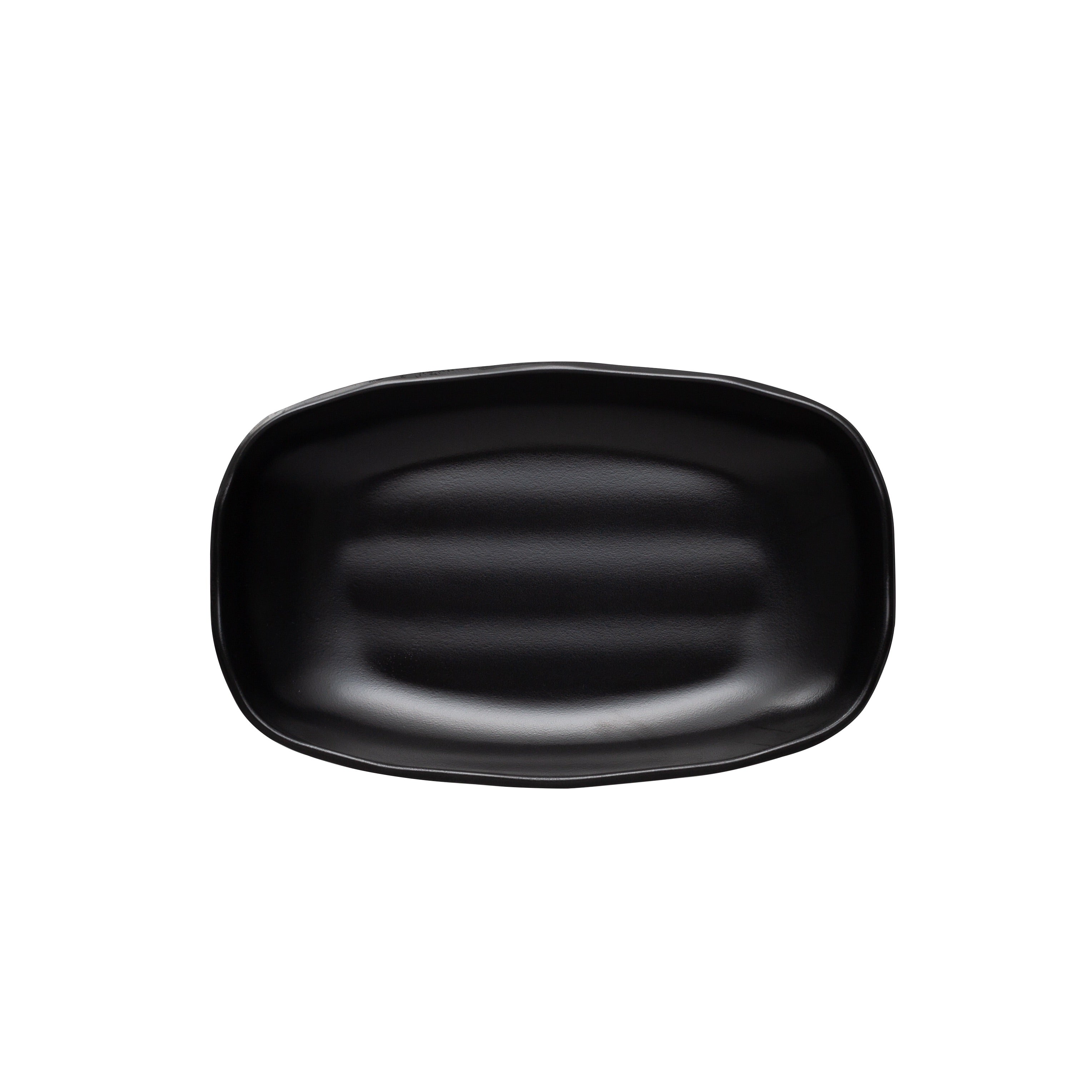 COUCOU Oblong Plate 255x160mm - Matte Black