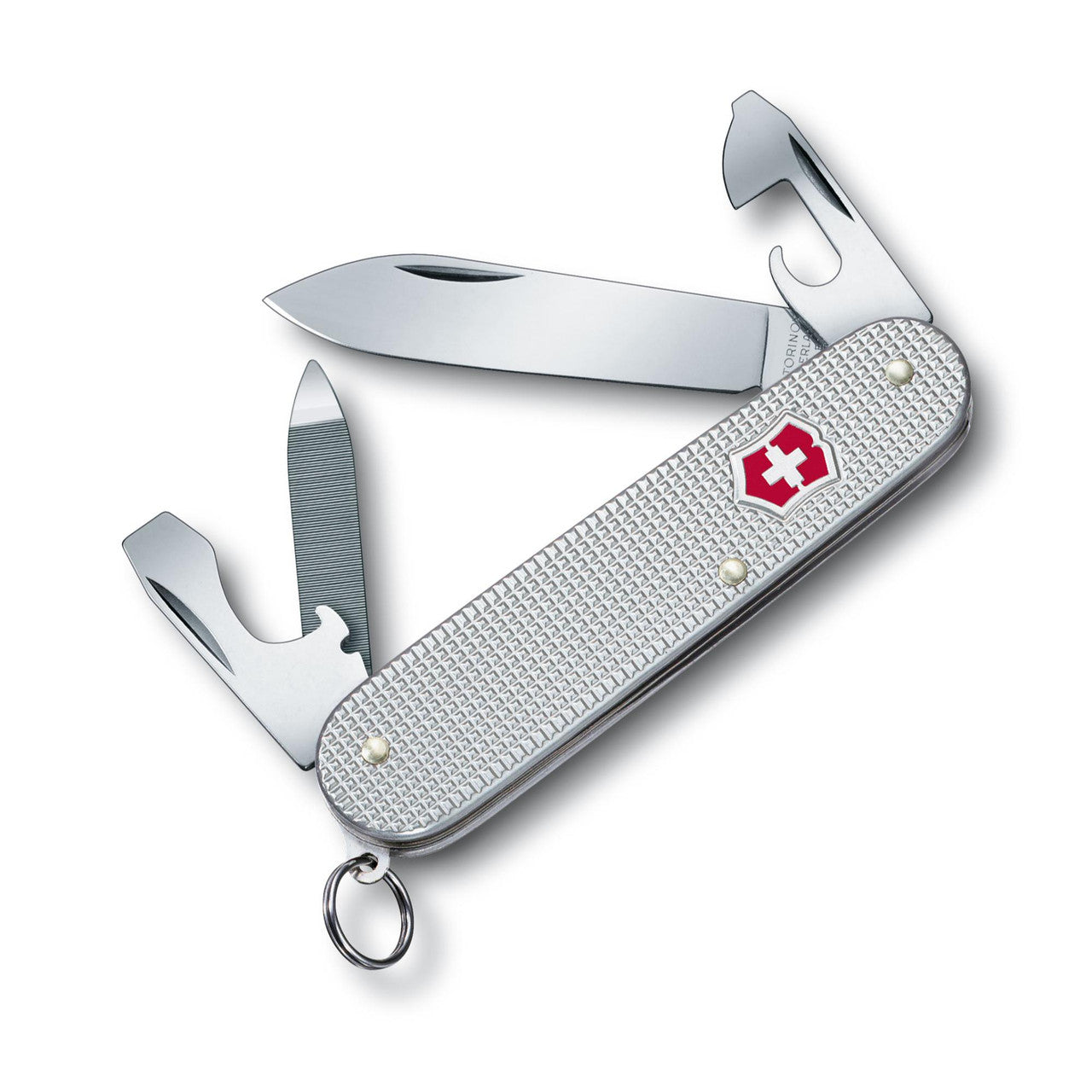 Victorinox Cadet Alox Swiss Army Knife - Silver