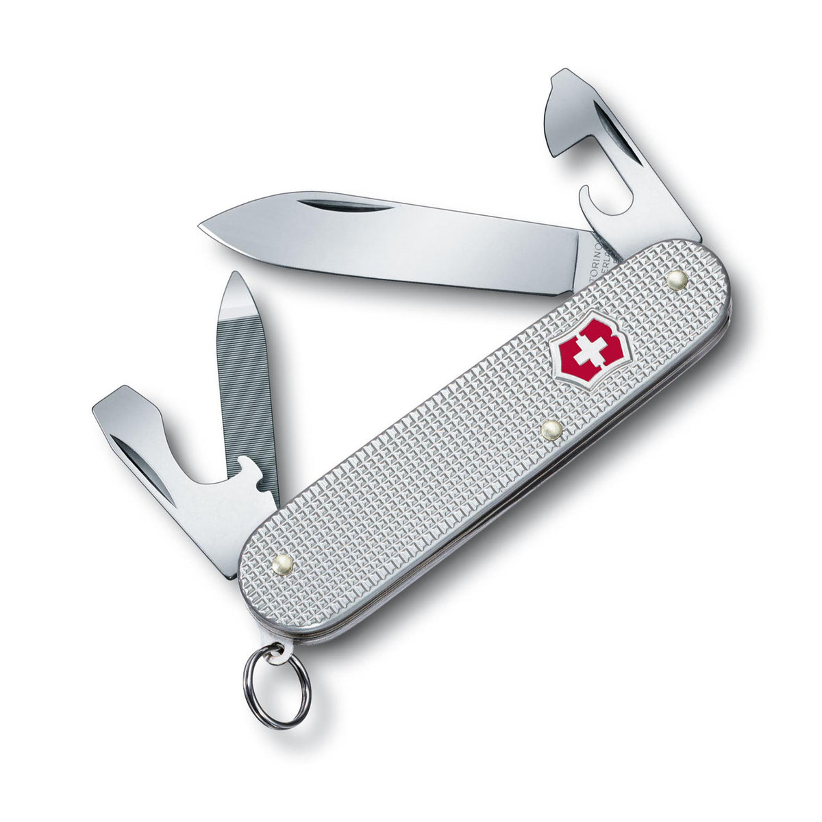 Victorinox Cadet Alox Swiss Army Knife (Silver)