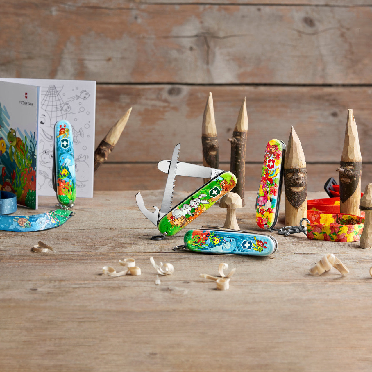 Victorinox My First Victorinox Children Sets, Animal Edition Rabbit Fox