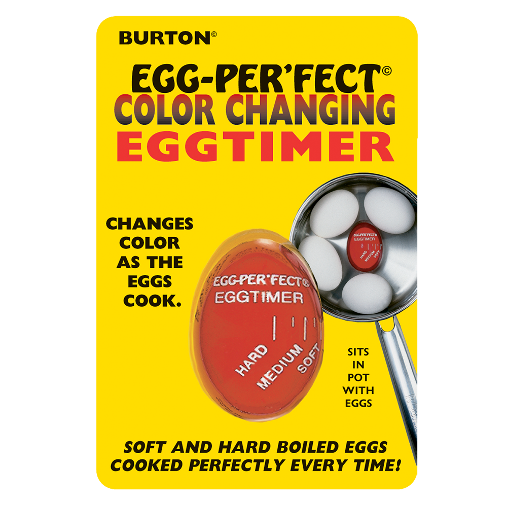 Burton Egg-Perfect Colour Changing Egg Timer - Red