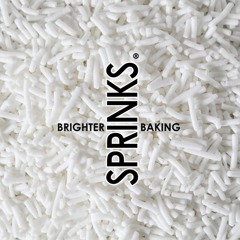 Sprinks Jimmies White 1mm 55g