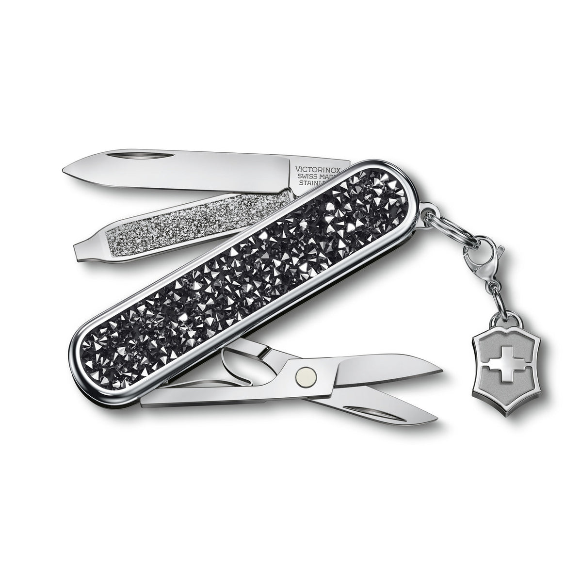 Victorinox Classic SD Brilliant Swiss Army Knife 58mm (Crystal Black)