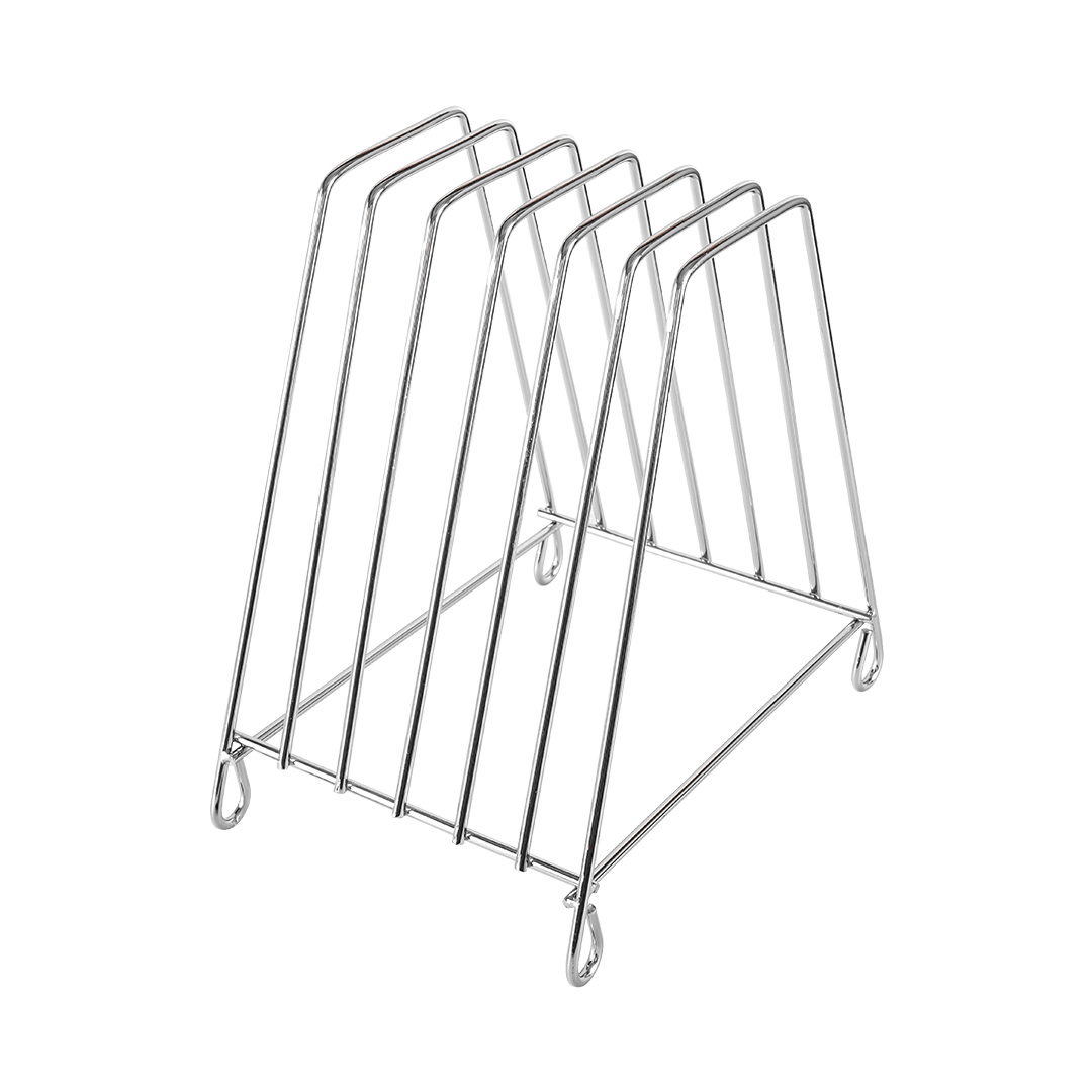 KH Classik Chef Board Rack 6 Slot Chrome Plated Pe