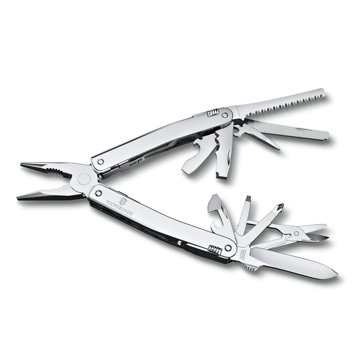 Victorinox Swiss Tool Spirit MX with Nylon Pouch (Silver)