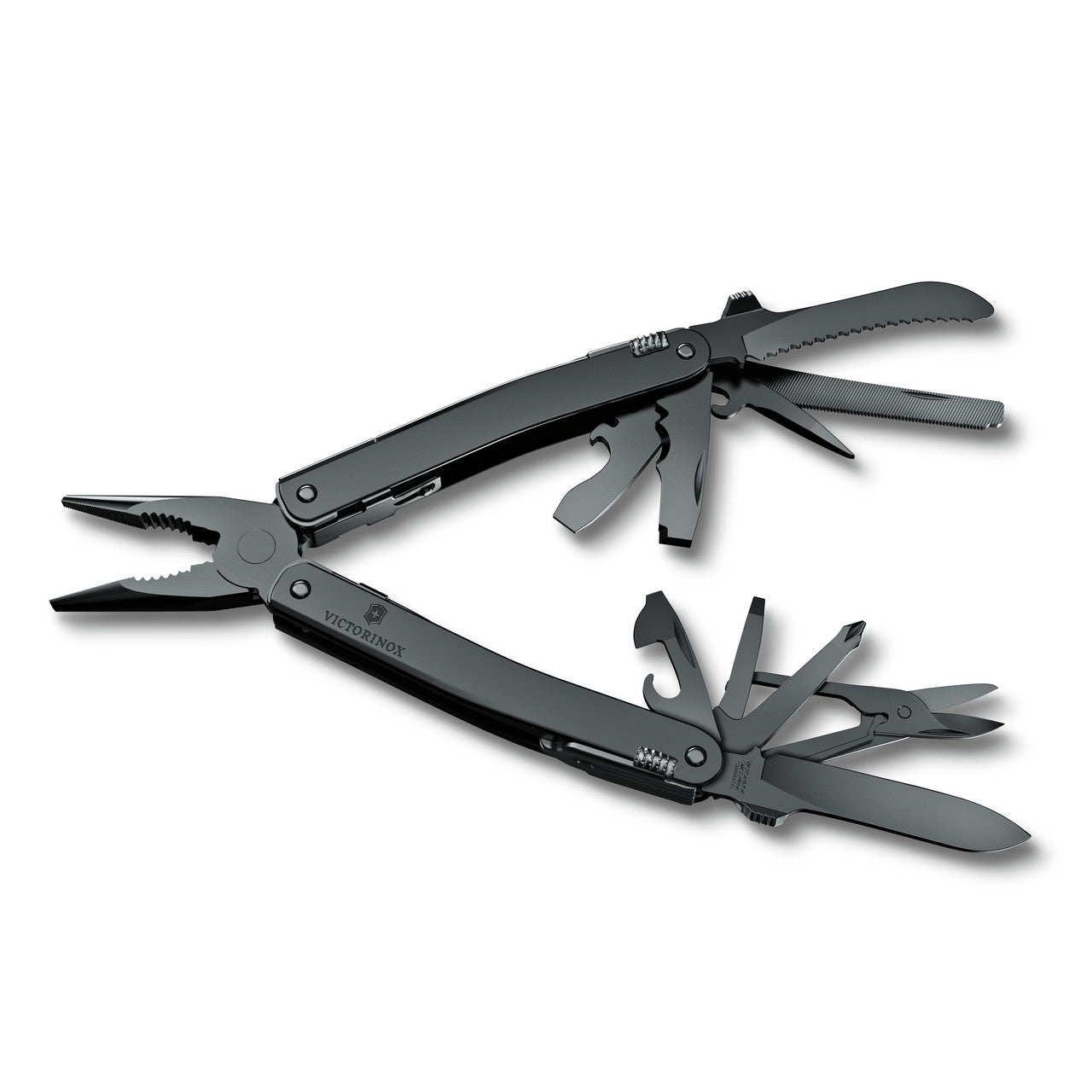 Victorinox Swiss Tool Spirit MXBS, with one hand opening, Black