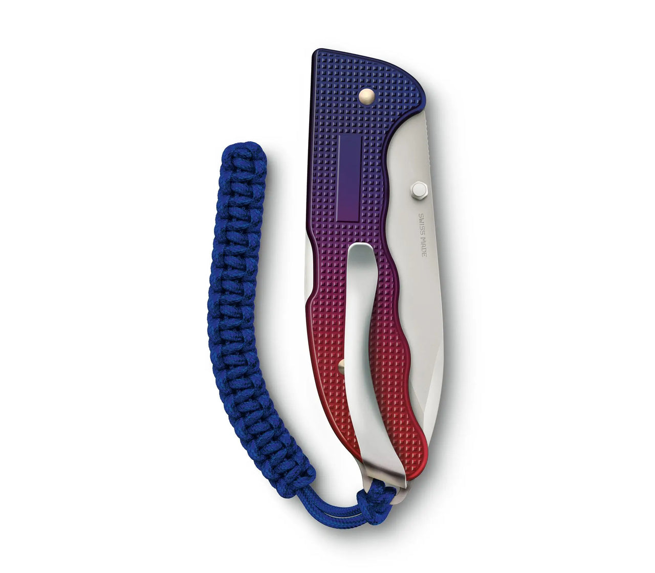 Victorinox Evoke Alox Swiss Army Knife - Blue/Red