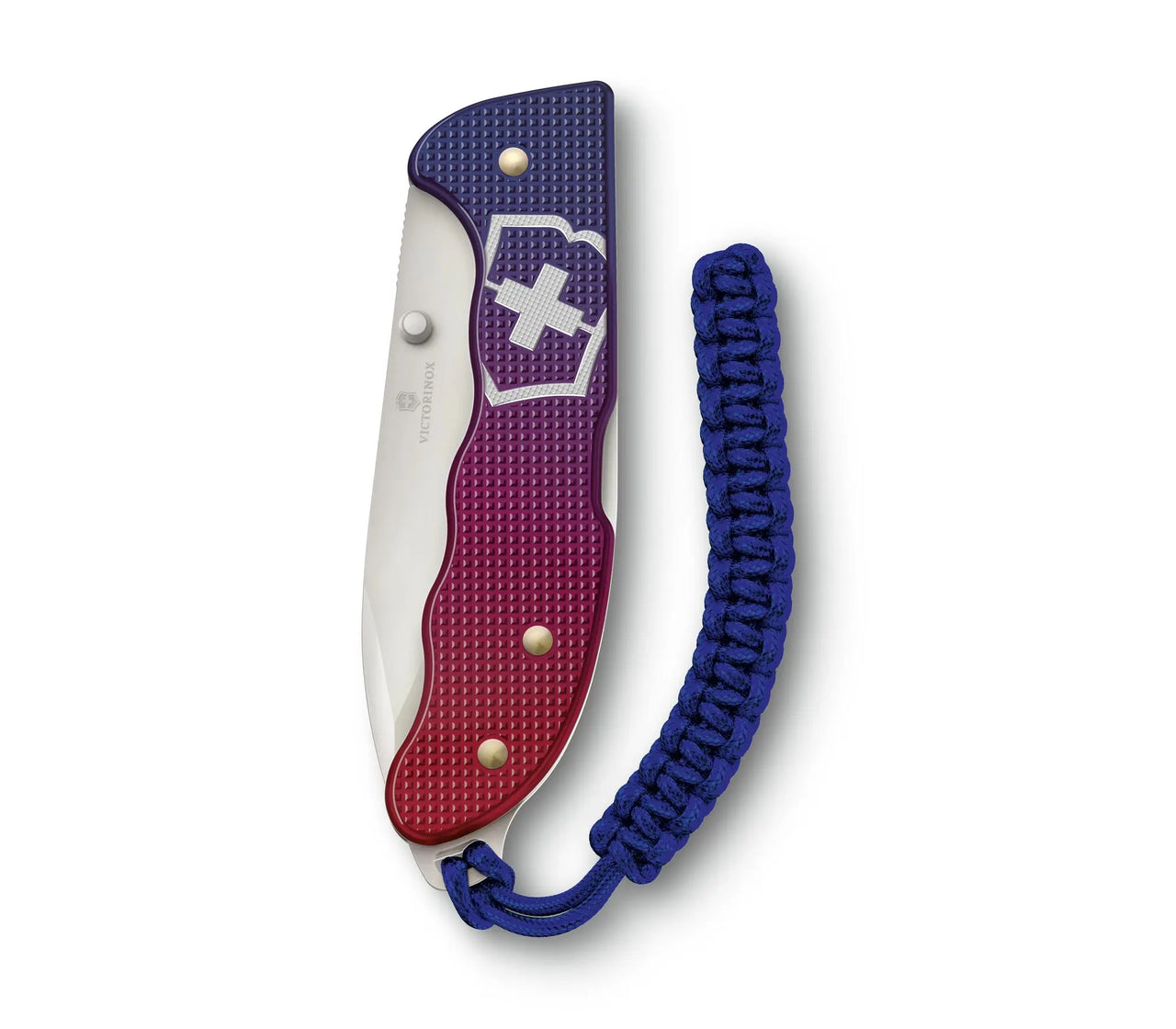 Victorinox Evoke Alox Swiss Army Knife - Blue/Red