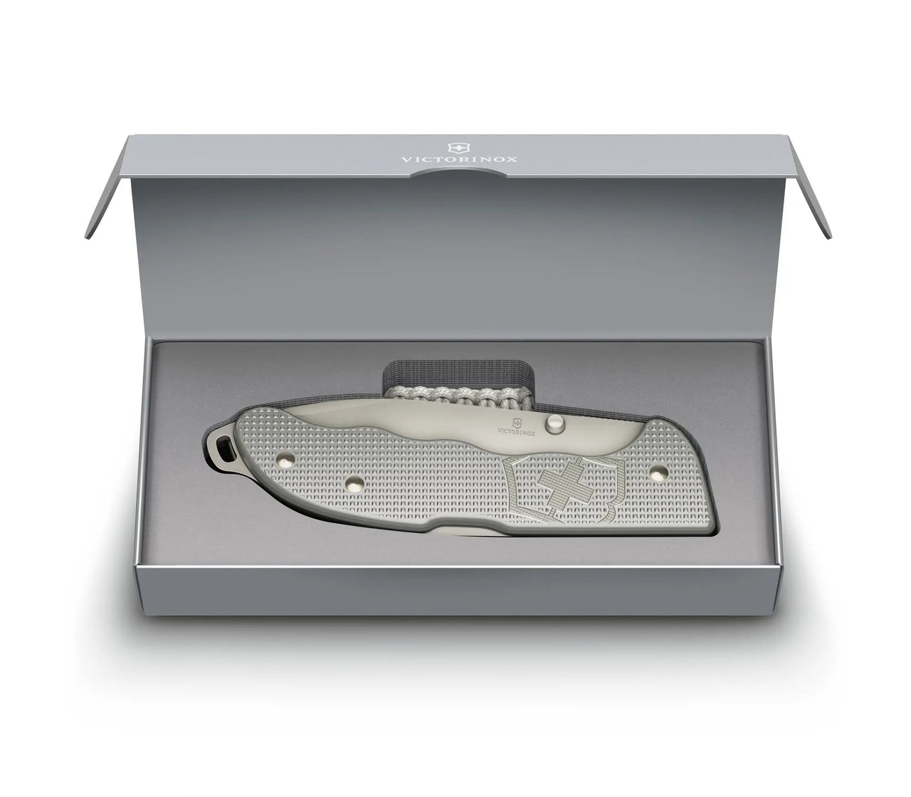 Victorinox Evoke Alox Swiss Army Knife - silver