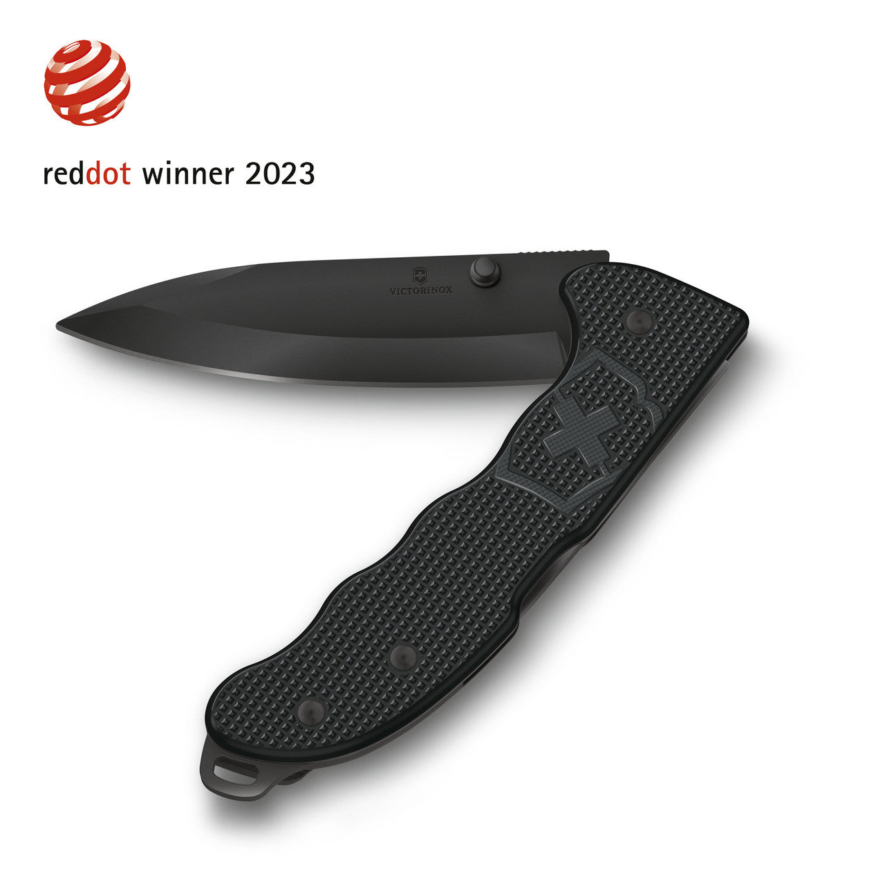 Victorinox Evoke Alox Swiss Army Knife - Black Oxide, Black